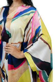 ColorMuse Silk Dress