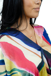 ColorMuse Silk Dress