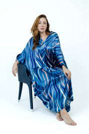 Cool Tide Silk Dress