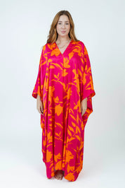 Sunset Silk Dress