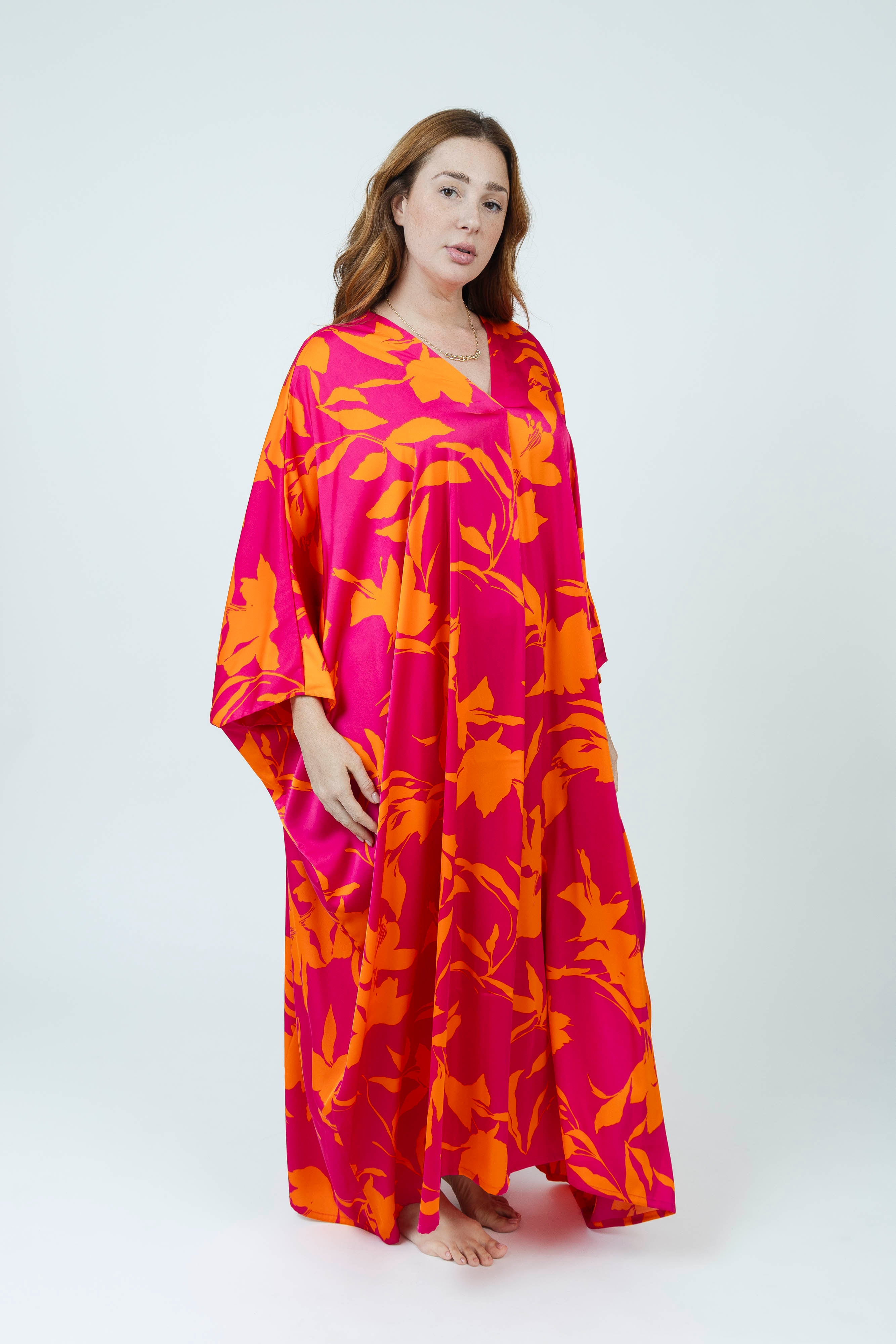 Sunset Silk Dress
