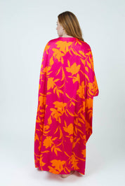Sunset Silk Dress