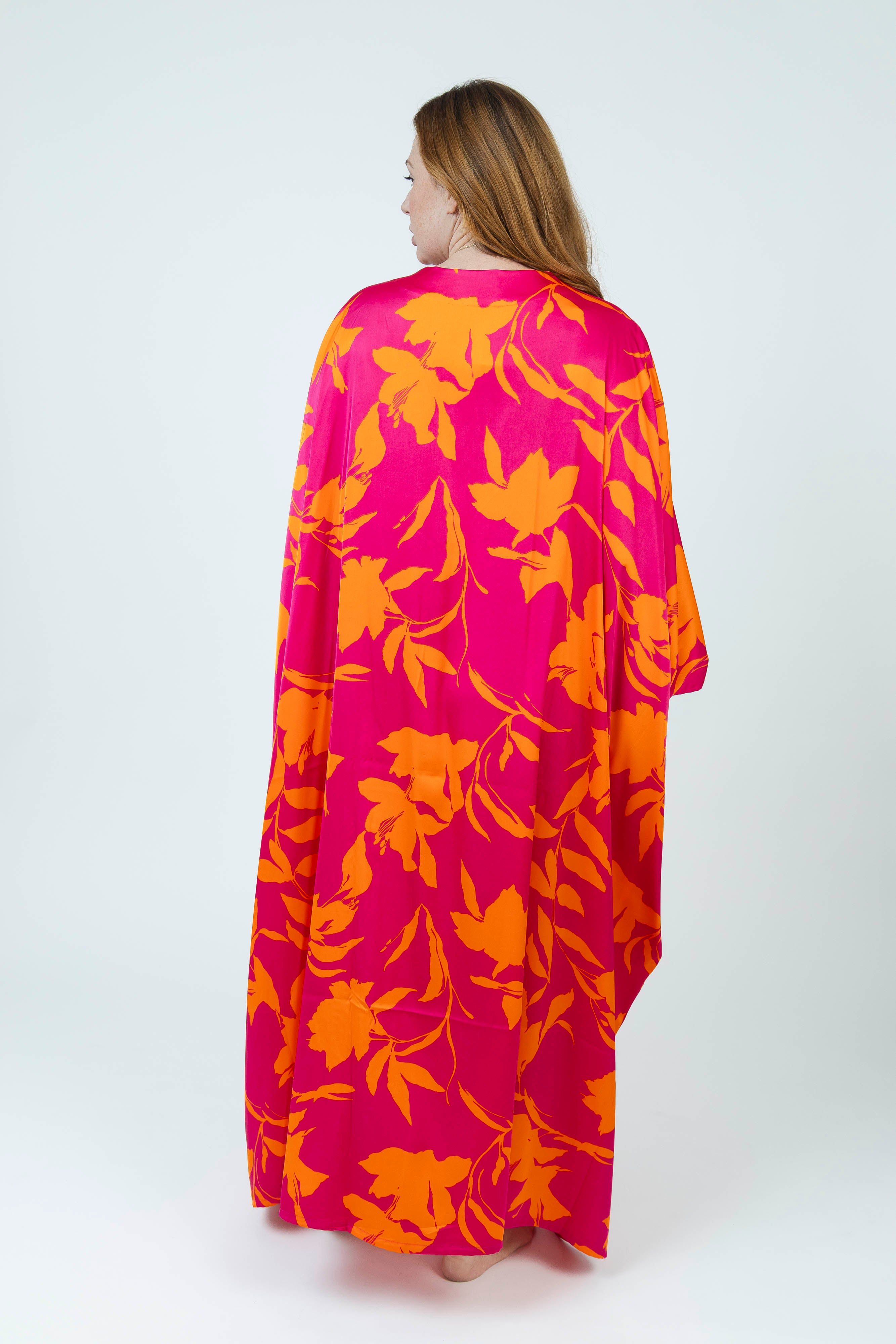 Sunset Silk Dress