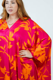 Sunset Silk Dress