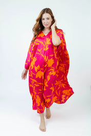 Sunset Silk Dress