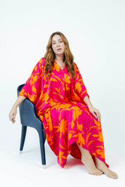 Sunset Silk Dress