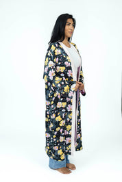 RoséFlora Silk Kimono