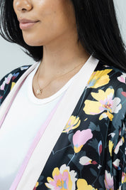 RoséFlora Silk Kimono