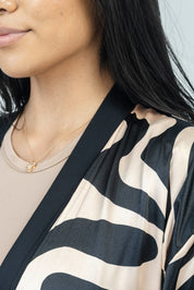 DuneContour Silk Set | Kimono + Pants