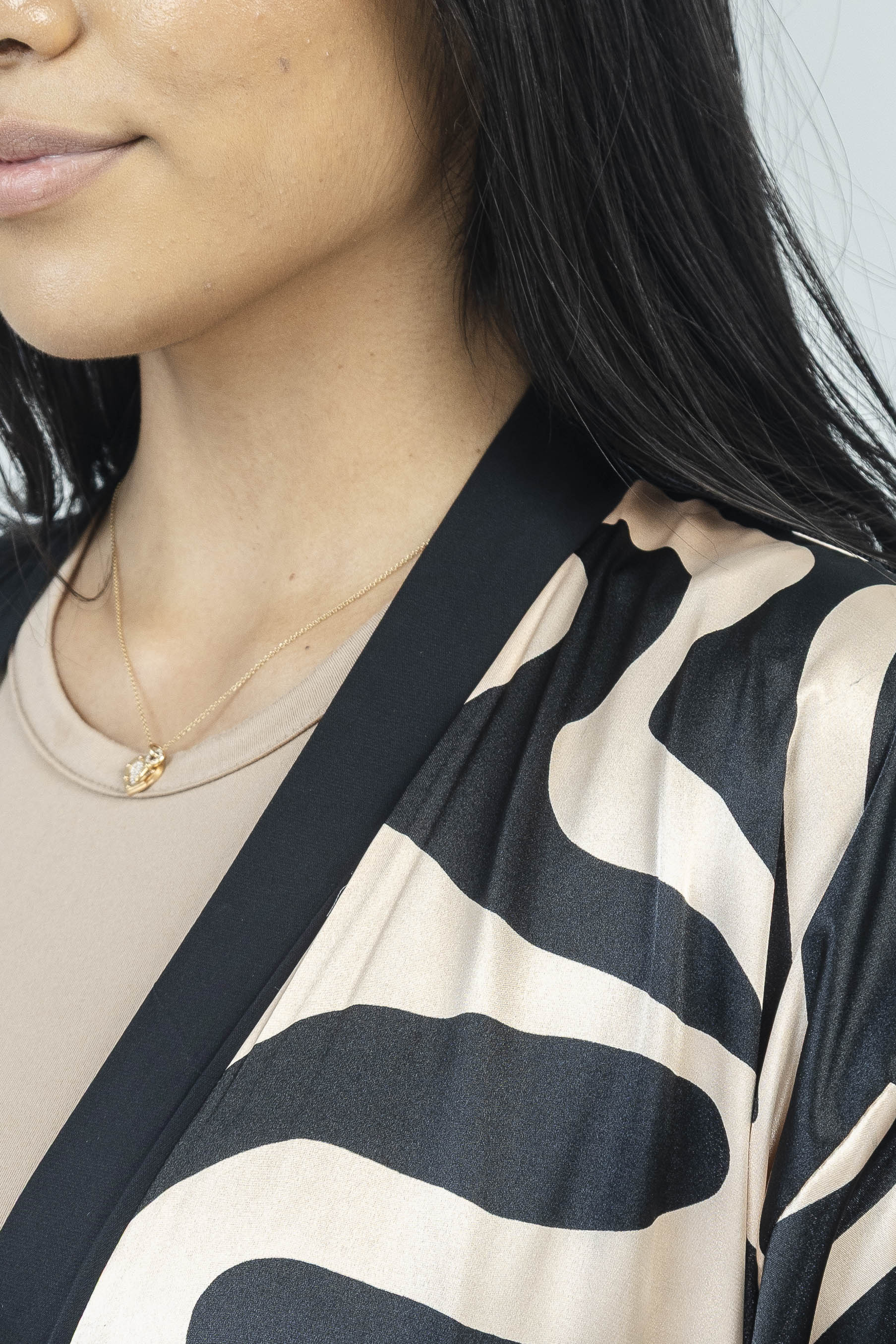 DuneContour Silk Set | Kimono + Pants