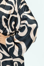 DuneContour Silk Set | Kimono + Pants