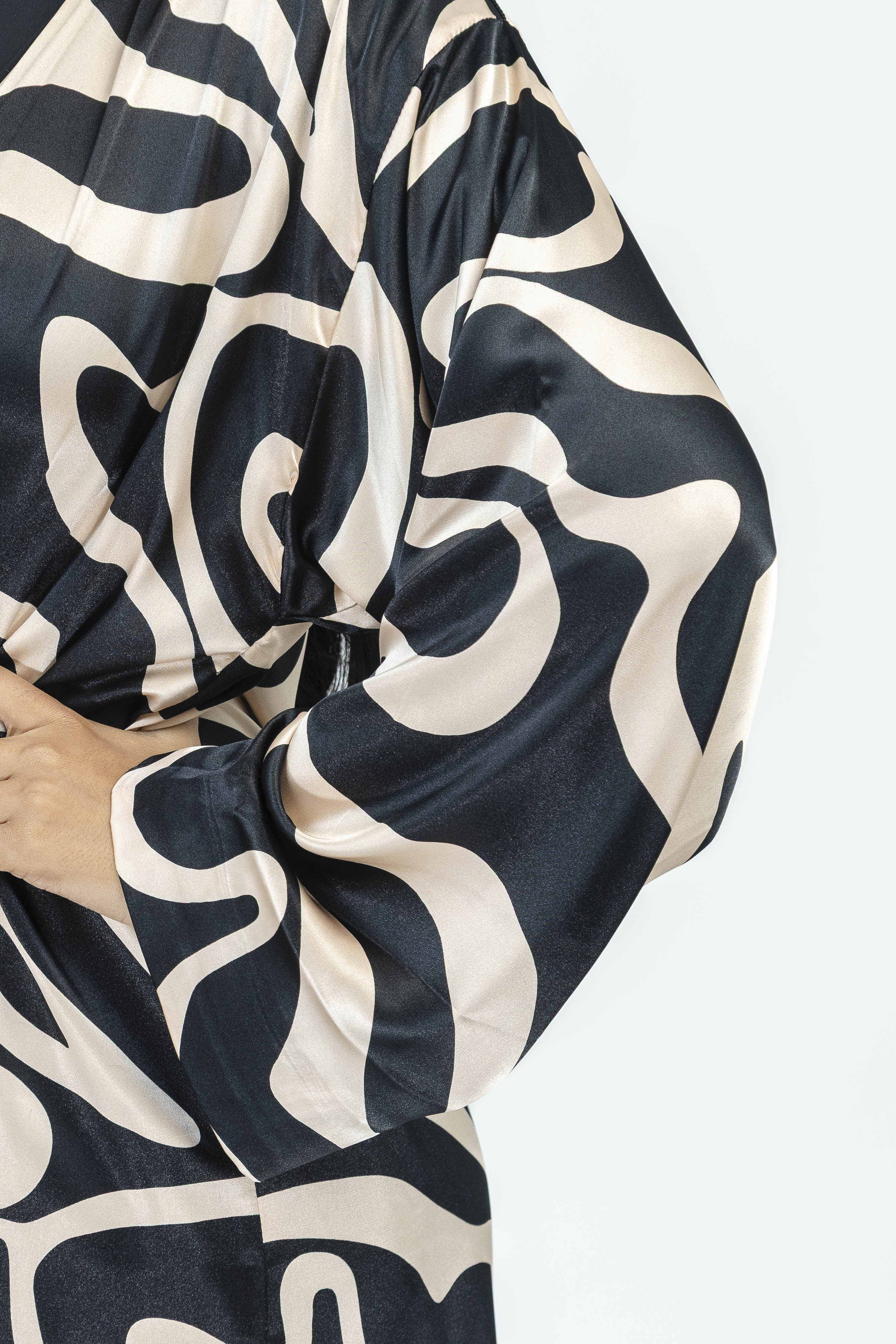 DuneContour Silk Set | Kimono + Pants