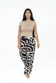 DuneContour Silk Set | Kimono + Pants