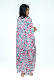 BloomMist Silk Dress