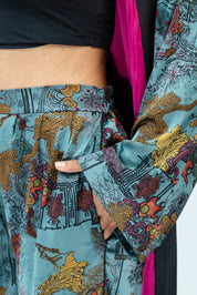 Moonfire Silk Kimono